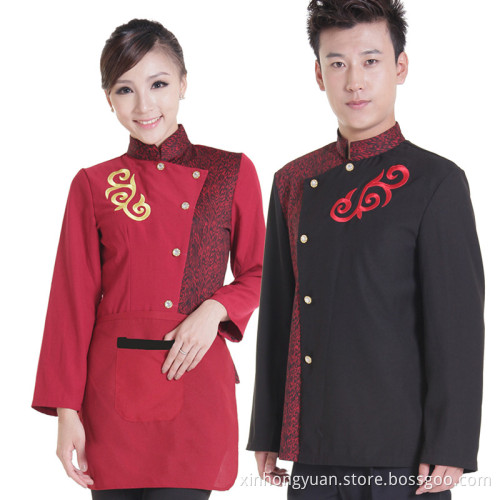 Sexy modern chinese restaurant uniforms